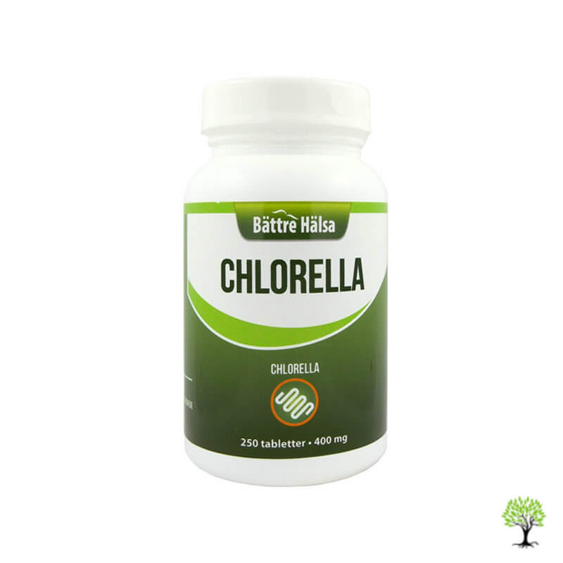 Chlorella tabletter